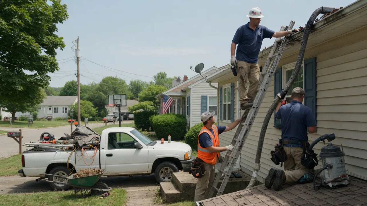 Gutter Installation in North Salem, IN near me